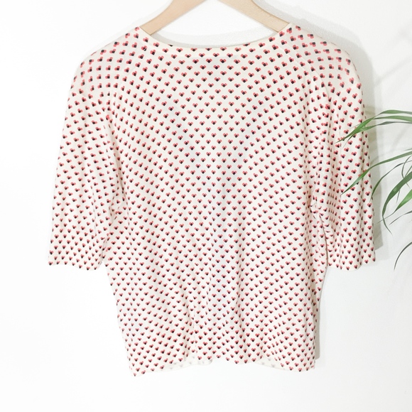 Marc by Marc Jacobs Heart Print Sweater Cardigan - Picture 6 of 7